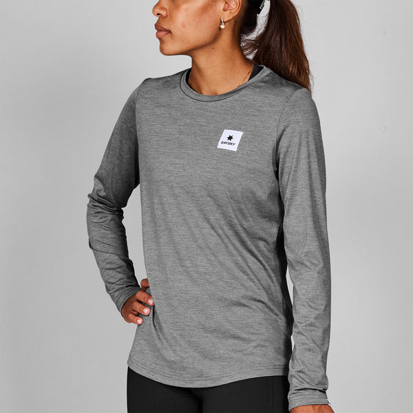Saysky Pace Longsleeve Grau 6004 XWRLS20C6004