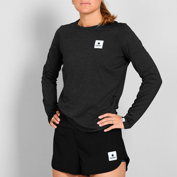 Saysky Pace Longsleeve Schwarz 9001 XWRLS20C9001