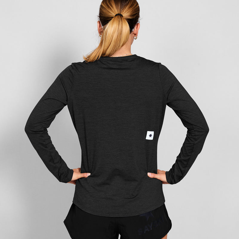 Saysky Pace Longsleeve Schwarz 9001 XWRLS20C9001