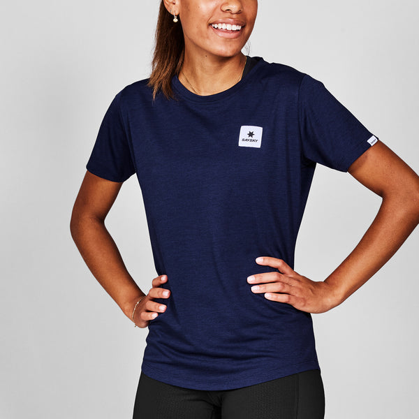 Saysky Clean Combat Pro T-shirt Blau 201 XWRSS30C201
