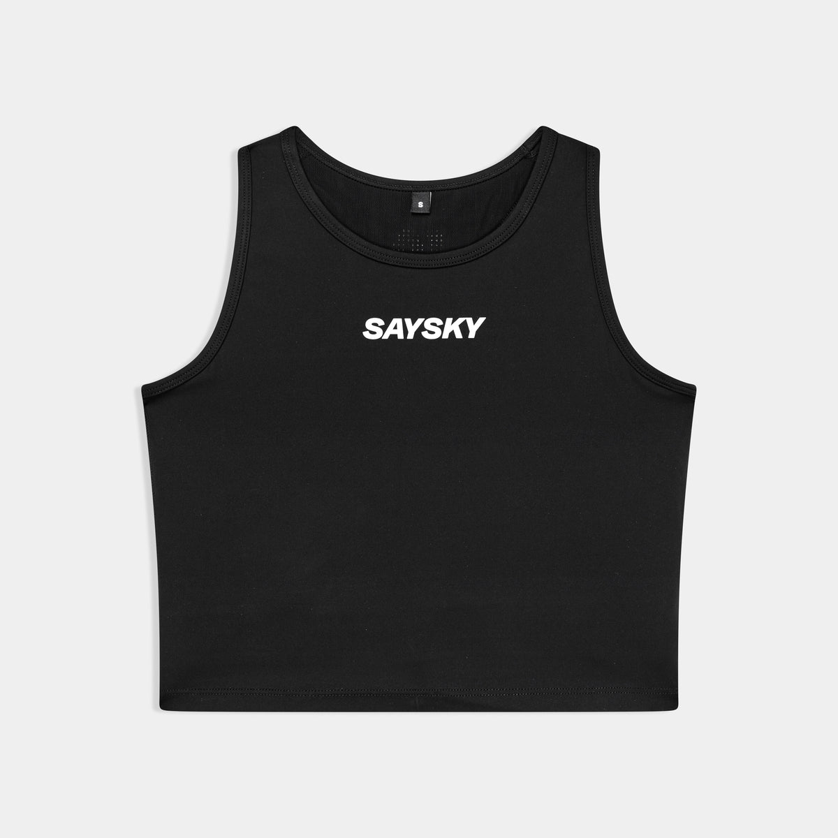Saysky Flow Race Crop Top Schwarz 901 SW95003