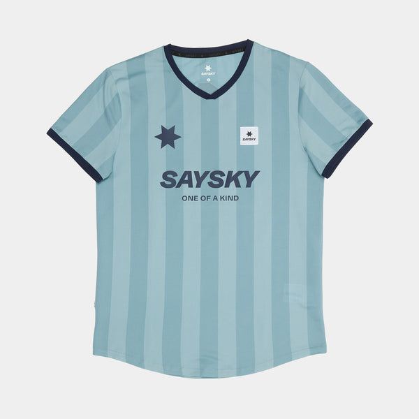 Saysky Combat T-shirt Blau Stripes 007 NMRSS31C007