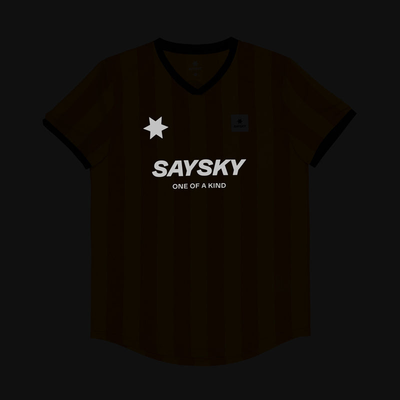 Saysky Combat T-shirt Gelb Stripes 008 NMRSS31C008