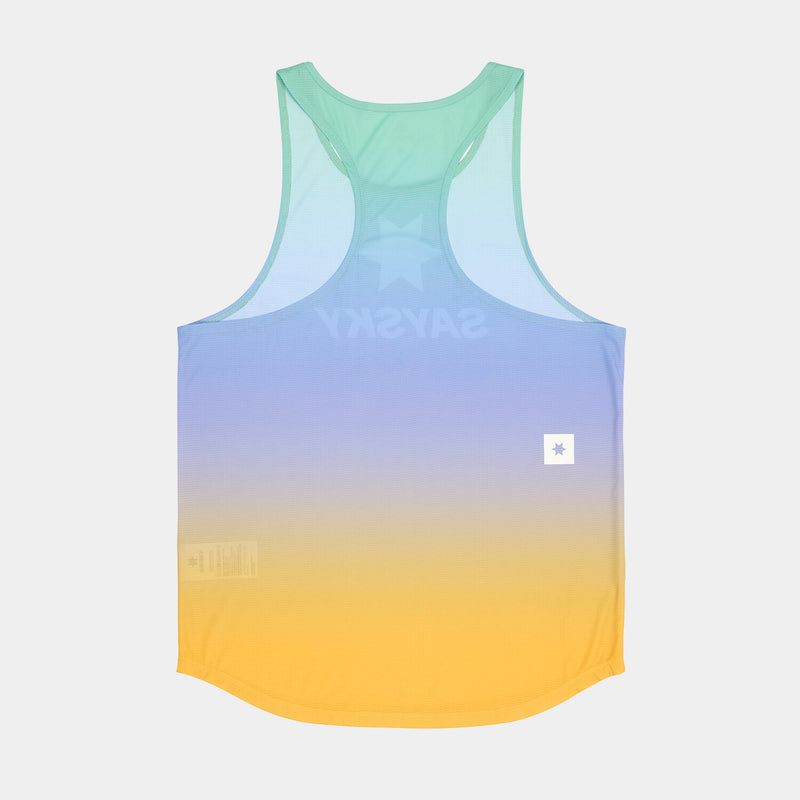 Saysky Drip Dye Flow Singlet Lila/Grün/Gelb Drip Dye 1033 NMRSI60C1033