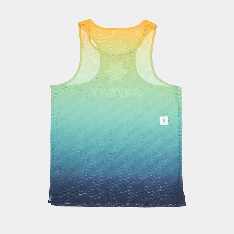 Saysky Drip Dye Flow Air Singlet Blau/Gelb/Grün Drip Dye 1032 NMRSI62C1032