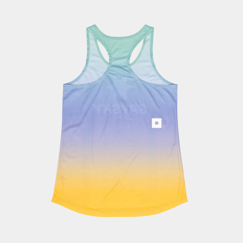Saysky Drip Dye Flow Singlet Lila/Grün/Gelb Drip Dye 1033 NWRSI60C1033