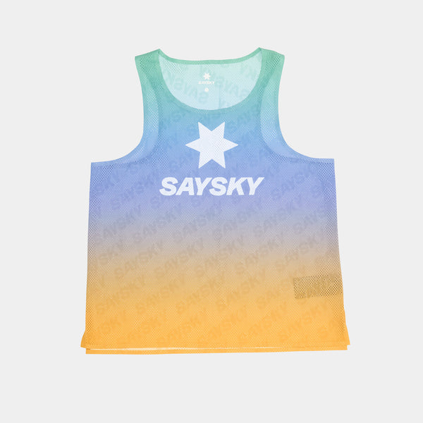 Saysky Drip Dye Flow Air Singlet Lila/Grün/Gelb Drip Dye 1033 NWRSI62C1033