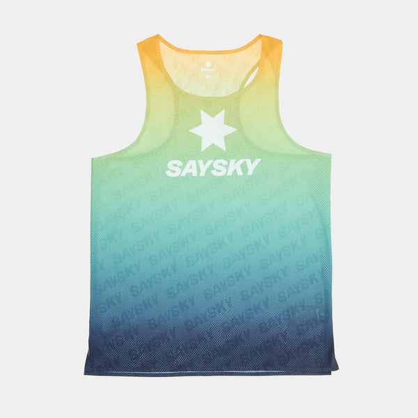 Saysky Drip Dye Flow Air Singlet Blau/Gelb/Grün Drip Dye 1032 NMRSI62C1032