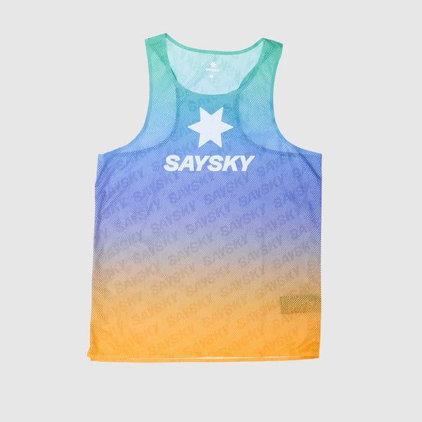 Saysky Drip Dye Flow Air Singlet Lila/Grün/Gelb Drip Dye 1033 NMRSI62C1033