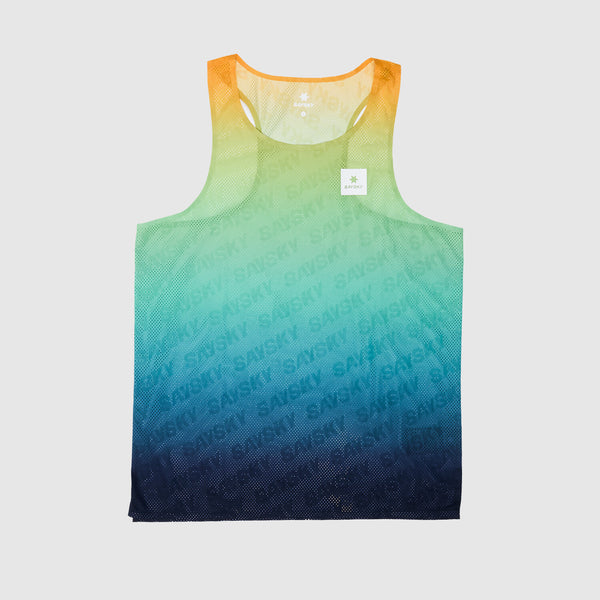 Saysky Drip Dye Flow Air Singlet Blau/Gelb/Grün Drip Dye 1032 NMRSI63C1032