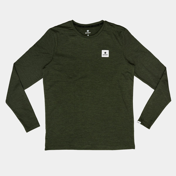 Saysky Statement Pace Longsleeve Grün 3001 OMRLS22C3001