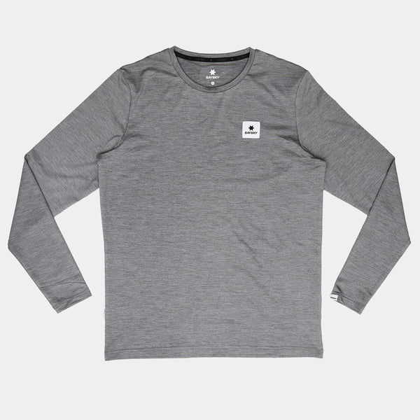 Saysky Statement Pace Longsleeve Grau 6004 OMRLS22C6004