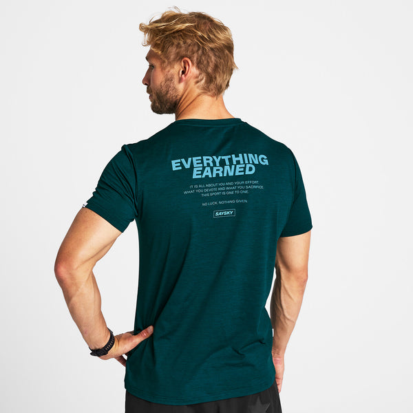 Saysky Statement Pace T-Shirt Grün 3010 OMRSS21C3010