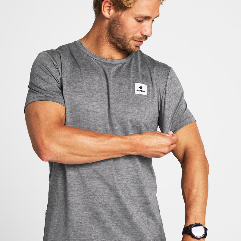 Saysky Statement Pace T-Shirt Grau 6004 OMRSS21C6004