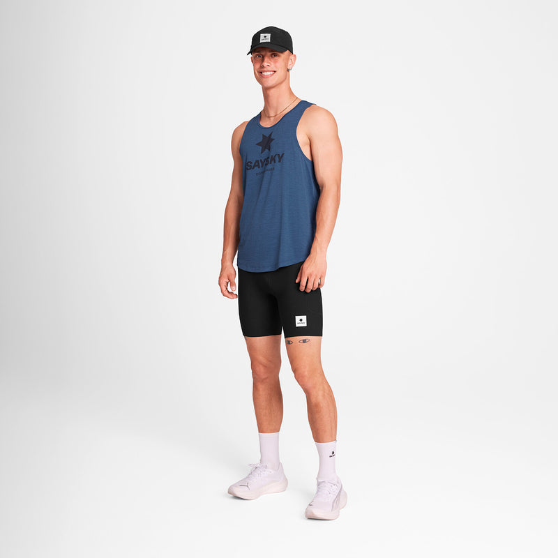 Saysky Logo Combat Pro Singlet Blau 2012 OMRSI30C2012