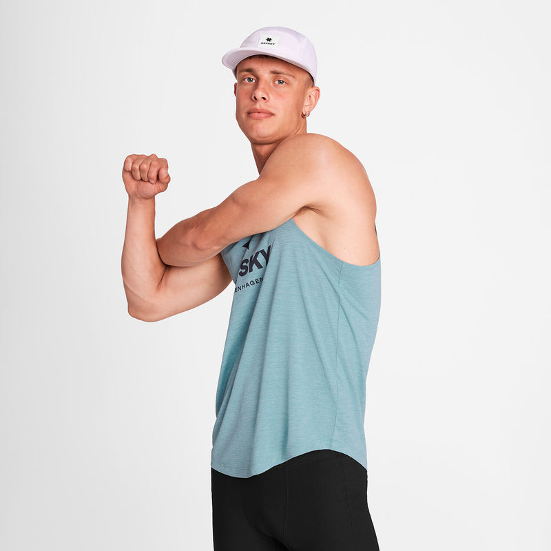 Saysky Logo Combat Pro Singlet Blau 2013 OMRSI30C2013