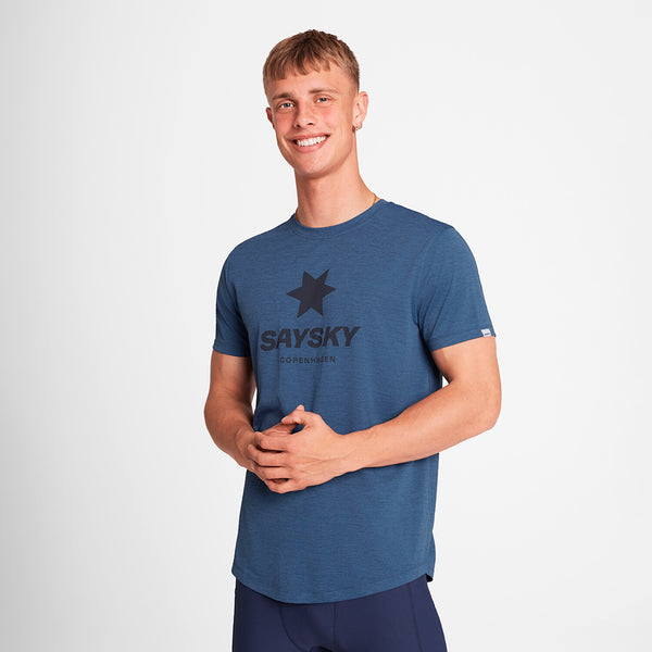 Saysky Combat Pro T-Shirt Blau 2012 OMRSS30C2012