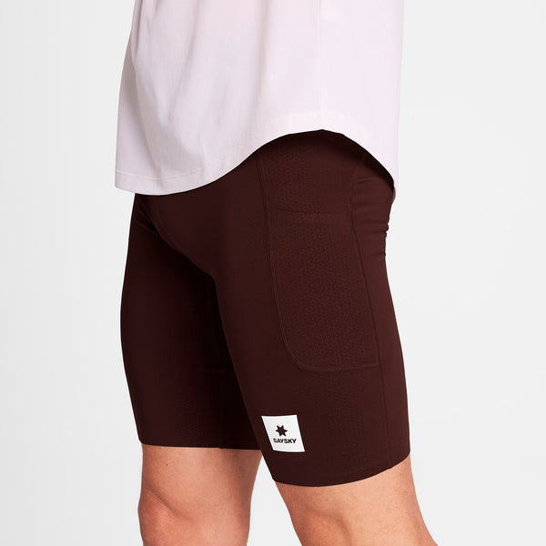 Saysky Combat+ Short Tights 9'' Rot 508 OMRST31C508