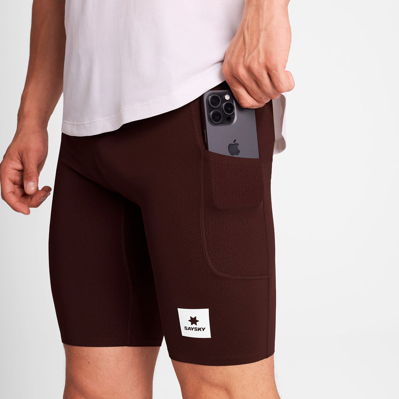 Saysky Combat+ Short Tights 9'' Rot 508 OMRST31C508