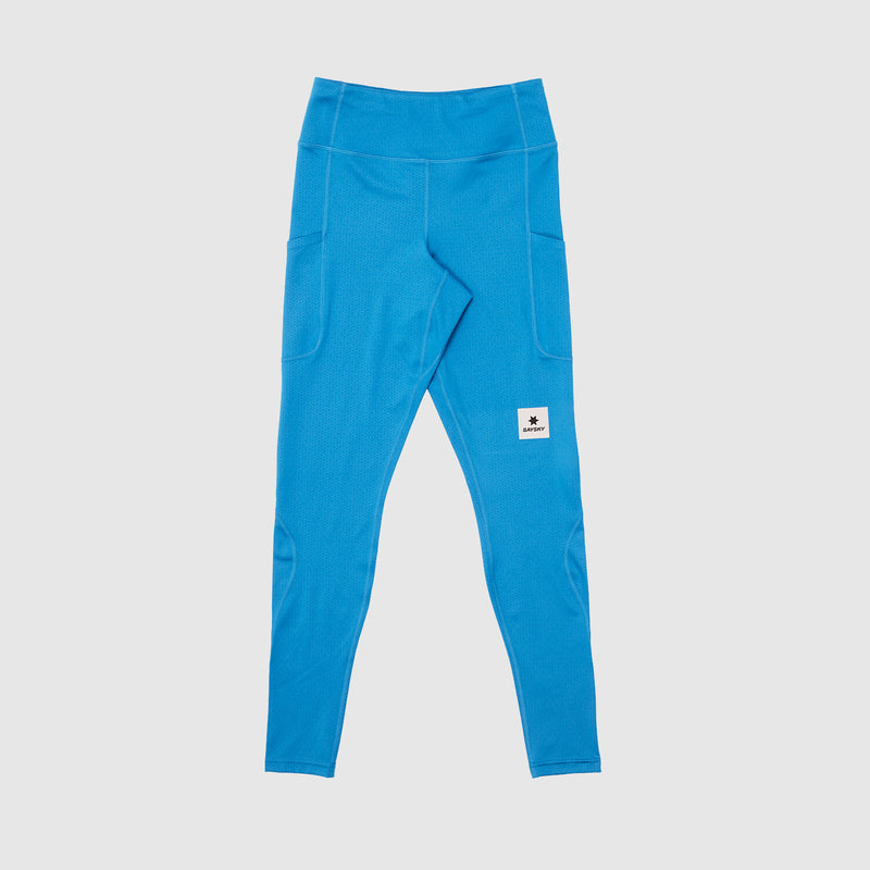 Saysky Logo Combat+ Tights Blau 220 OWRLT20C220