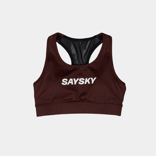 Saysky Logo Combat Sports Bra Rot 508 OWRSB30C508