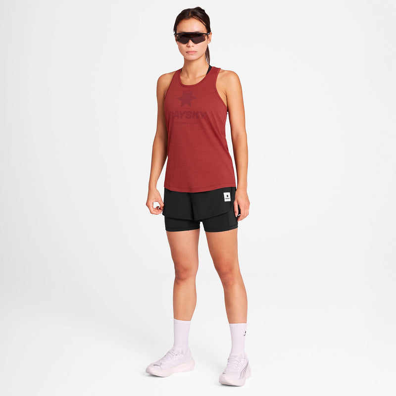 Saysky Logo Combat Pro Singlet Rot 5007 OWRSI30C5007