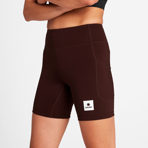 Saysky Combat+ Short Tights 7'' Rot 508 OWRST30C508