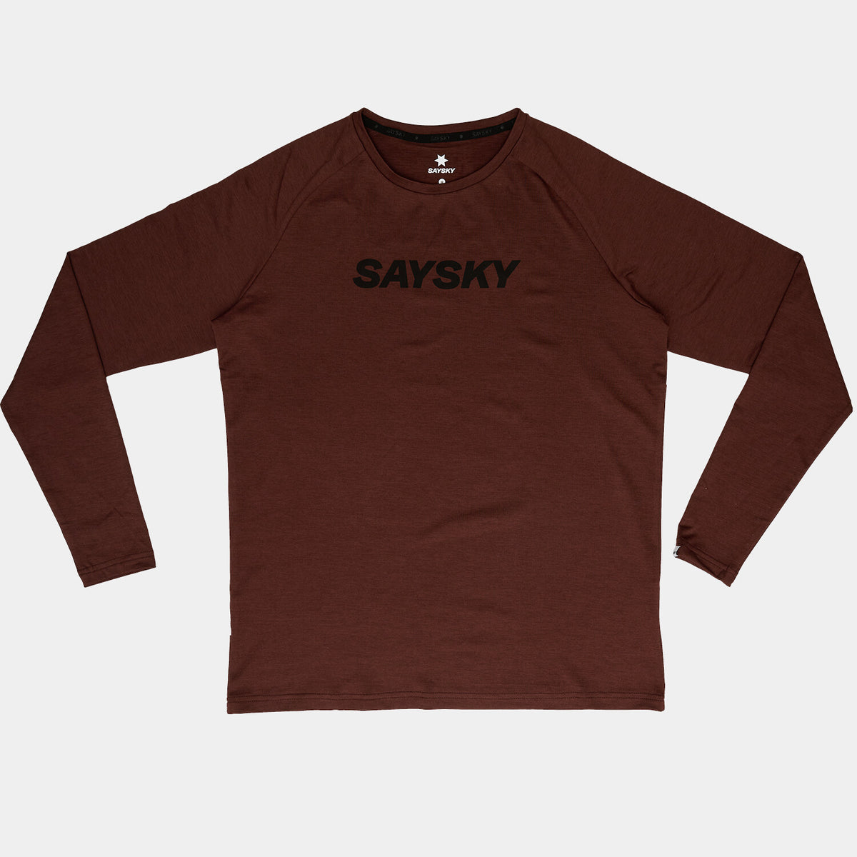 Saysky Logo Pace Long Sleeve Rot 5008 OMRLS21C5008