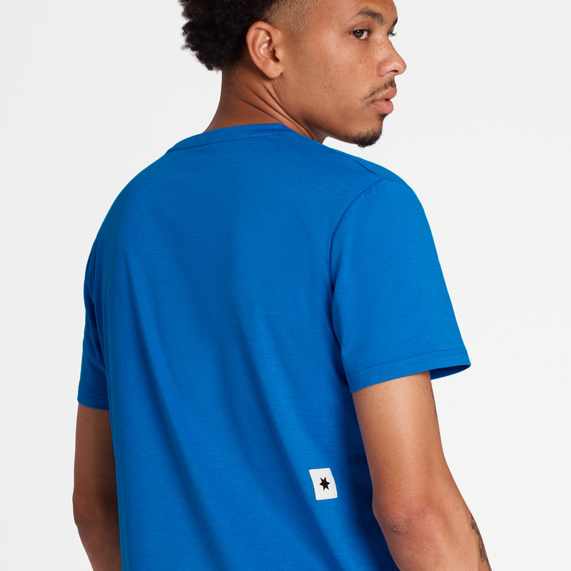Saysky Clean Pace T-Shirt Blau 2014 OMRSS20C2014