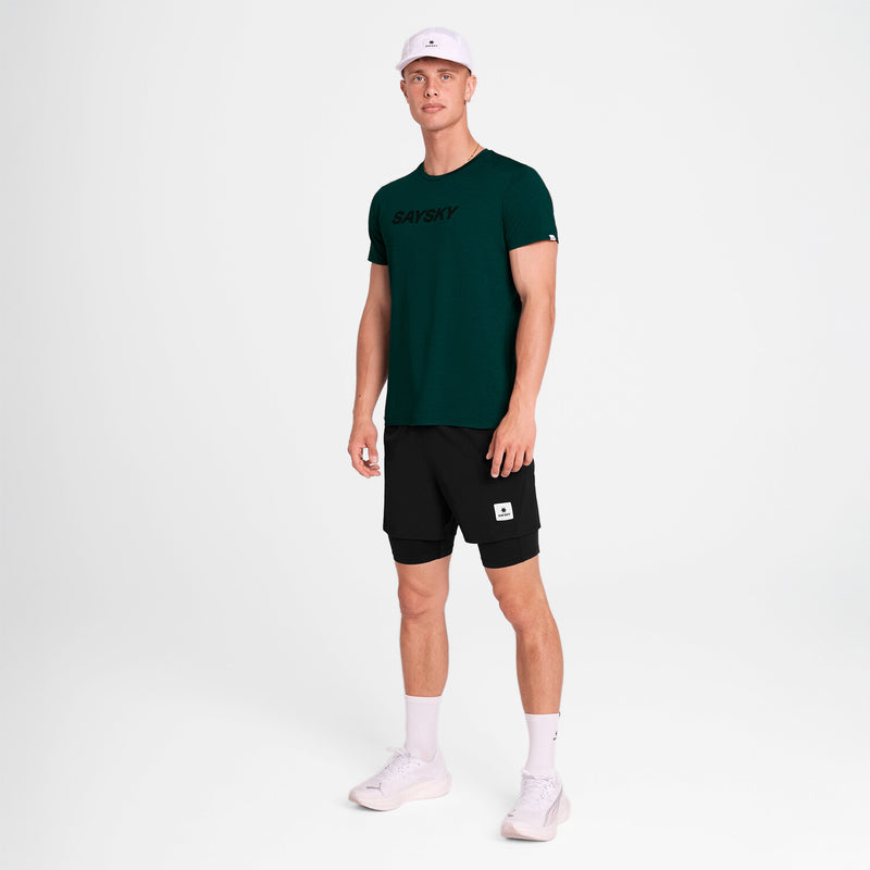 Saysky Logo Pace T-Shirt Grün 3010 OMRSS20C3010