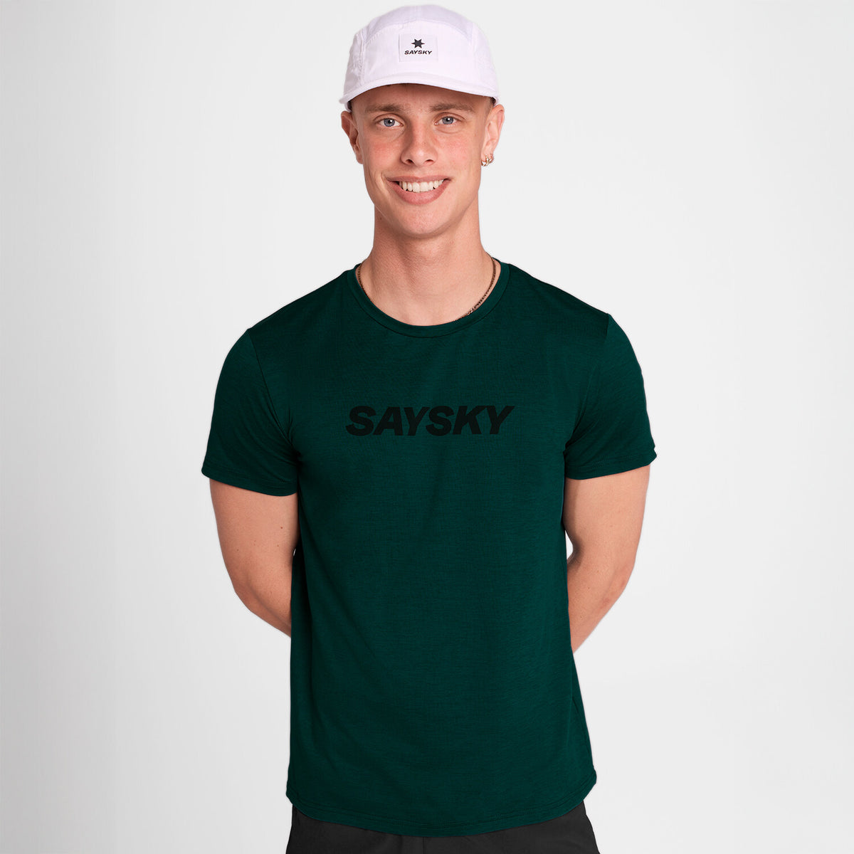 Saysky Logo Pace T-Shirt Grün 3010 OMRSS20C3010