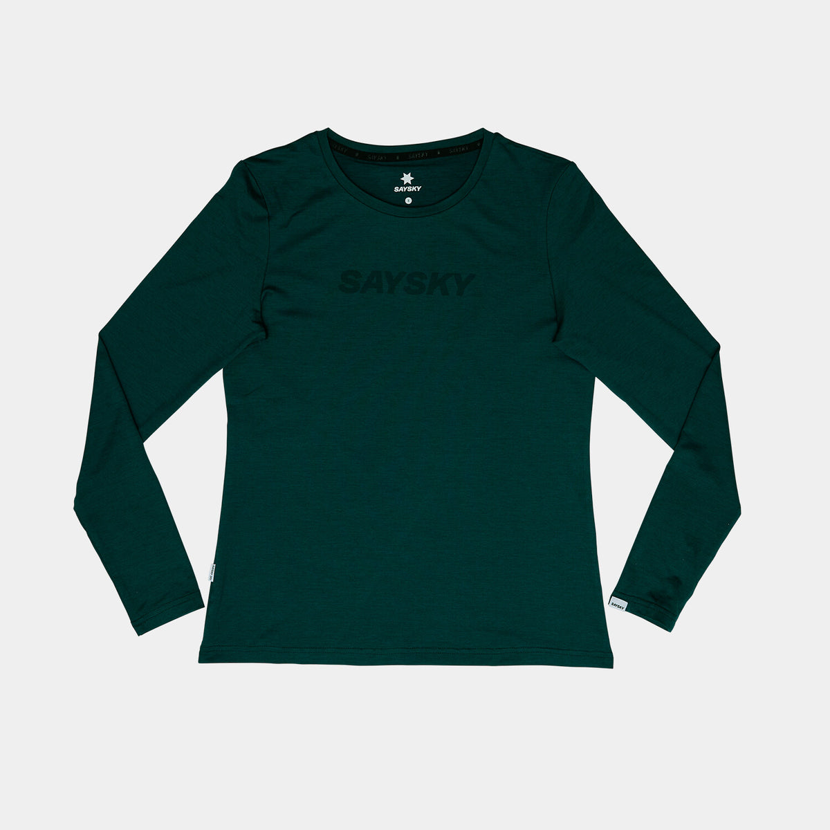 Saysky Logo Pace Longsleeve Grün 3010 OWRLS20C3010