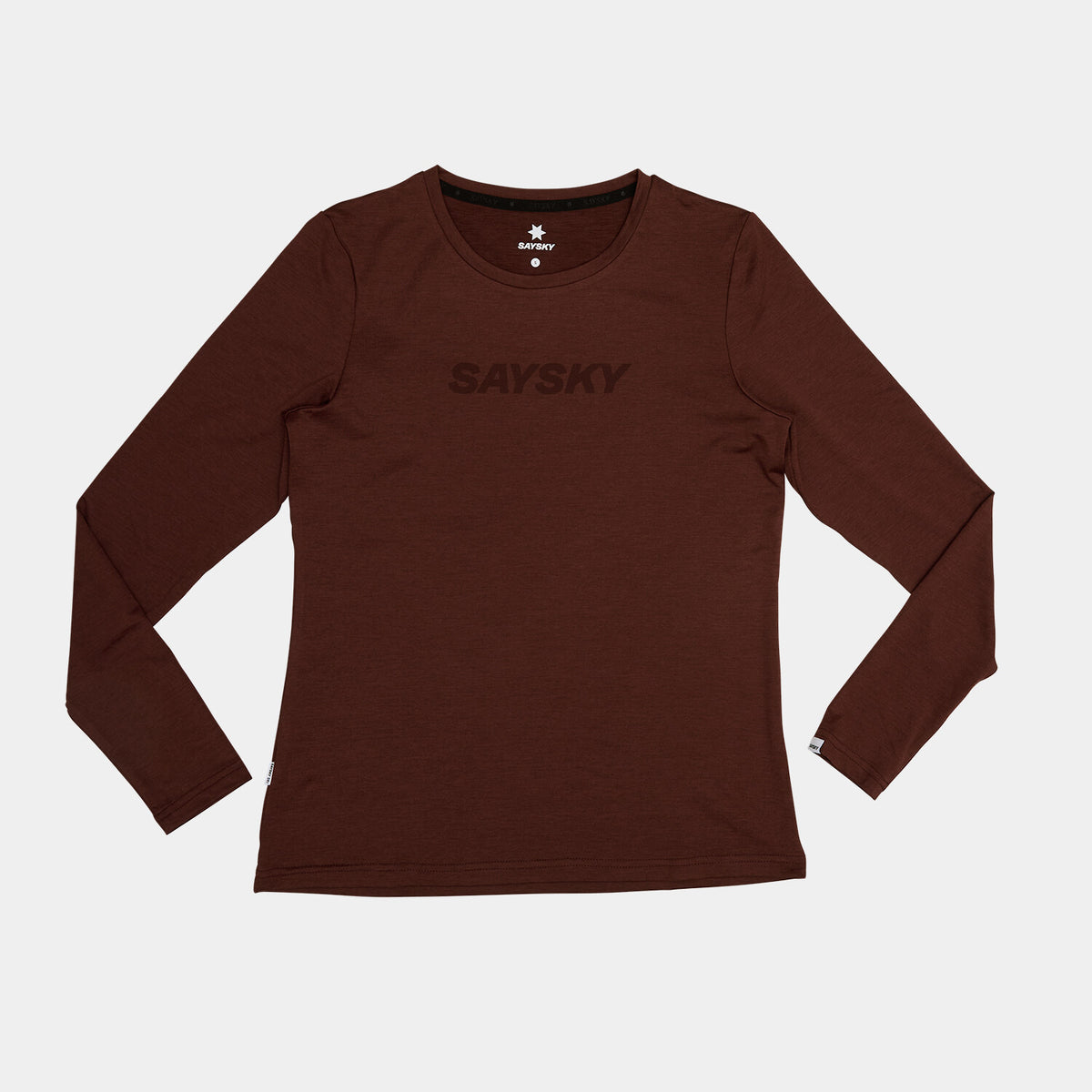 Saysky Logo Pace Longsleeve Rot 5008 OWRLS20C5008