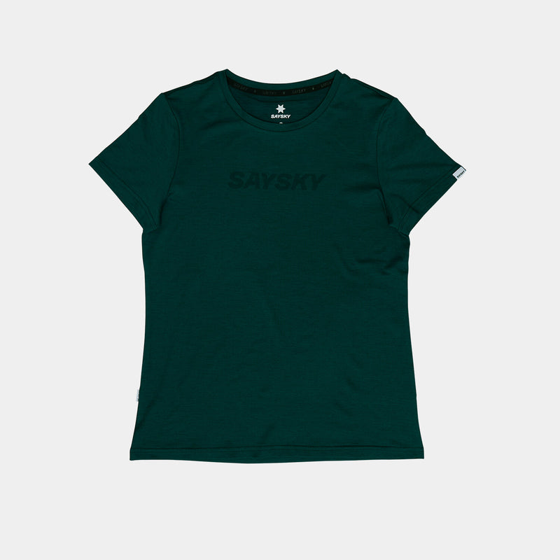 Saysky Logo Pace T-Shirt Grün 3010 OWRSS20C3010