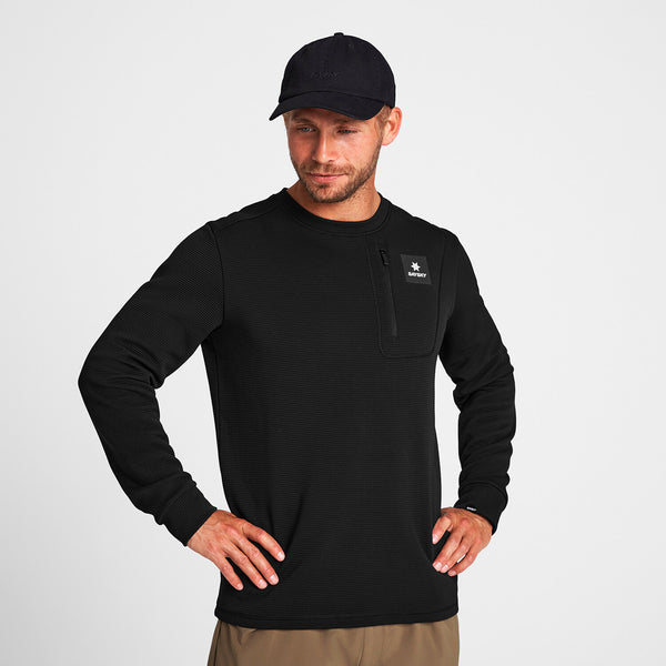 Saysky Motion Tech Crewneck Schwarz 901 OMRLS43C901