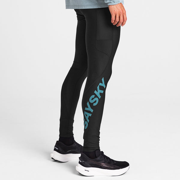 Saysky Logo Motion+ Tights Schwarz 901 OMRLT51C901