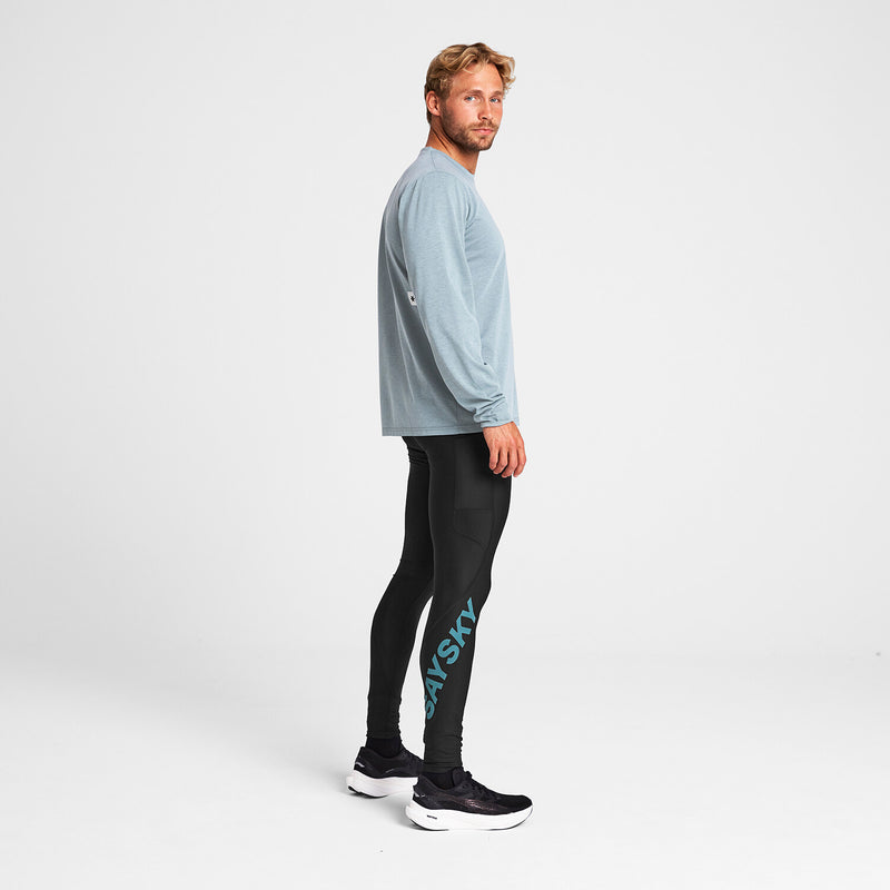 Saysky Logo Motion+ Tights Schwarz 901 OMRLT51C901