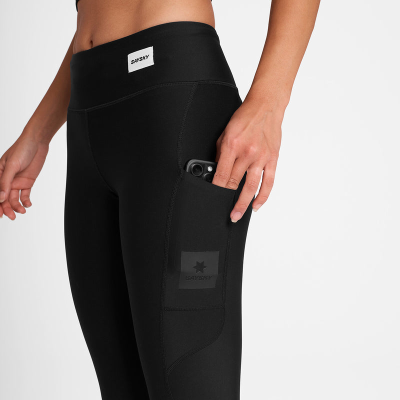 Saysky Logo Motion+ Tights Schwarz 901 OWRLT51C901