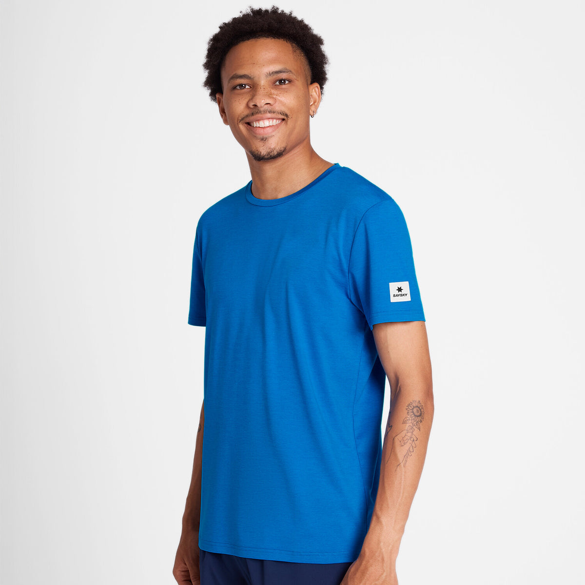 Saysky Clean Pace T-Shirt Blau 2014 OMRSS20C2014