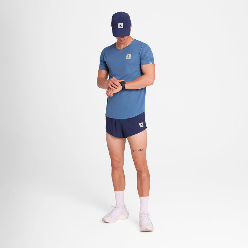 Saysky Reactive Flow T-shirt Blau Reactive Lightning 1054 OMRSS60C1054