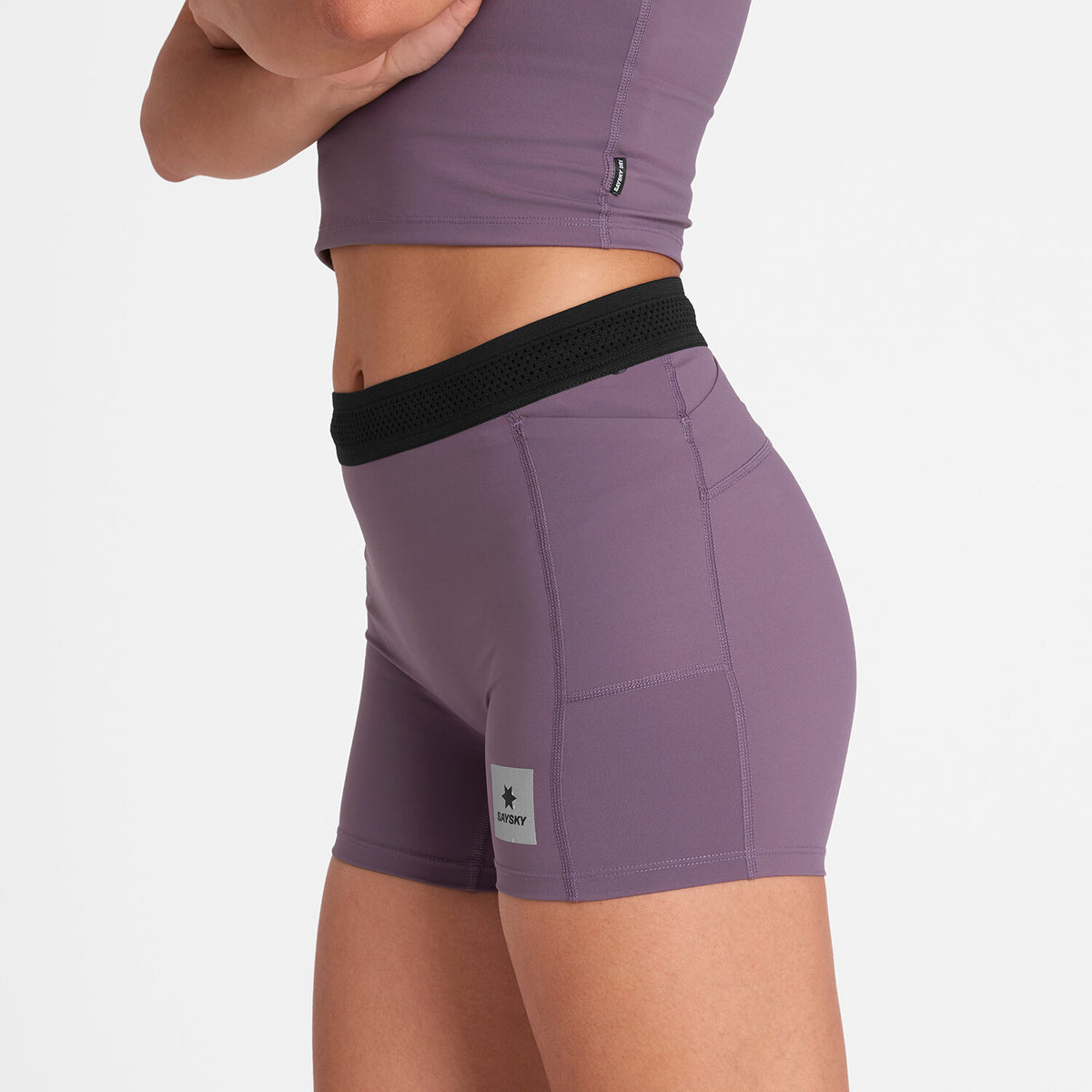 Saysky Flow+ Race Short Tights 4'' Lila 711 OWRST62C711