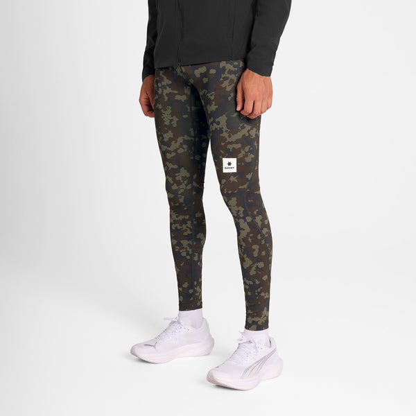 Saysky Camo Combat+ Long Tights Braun Camo 1048 OMRLT20C1048