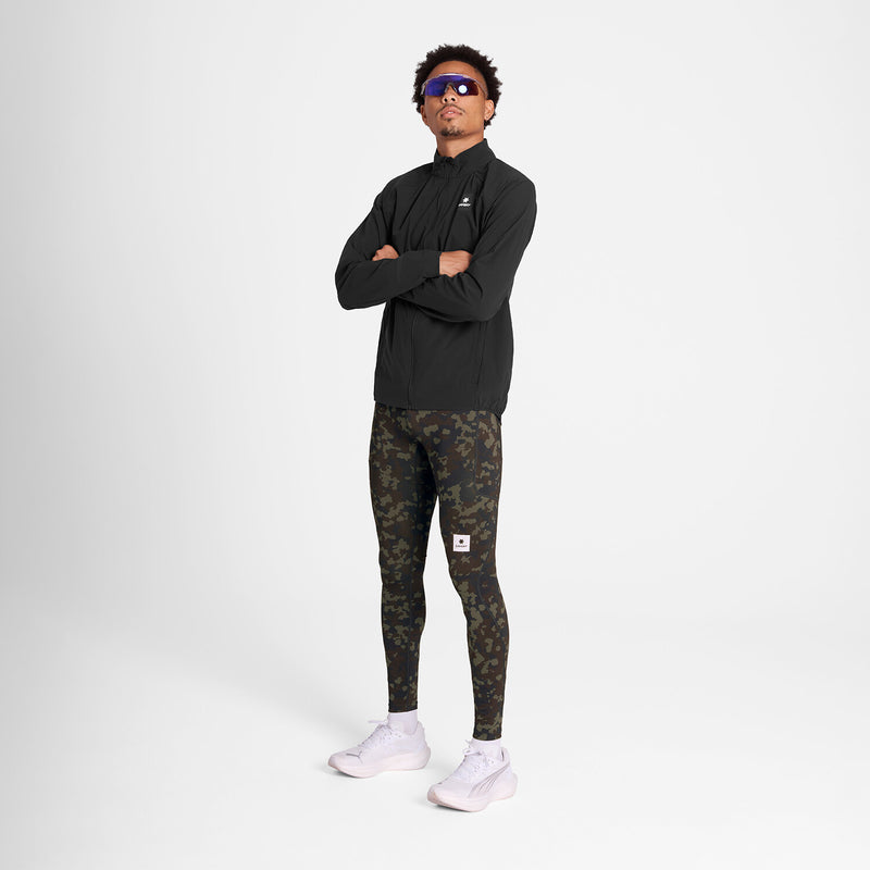 Saysky Camo Combat+ Long Tights Braun Camo 1048 OMRLT20C1048