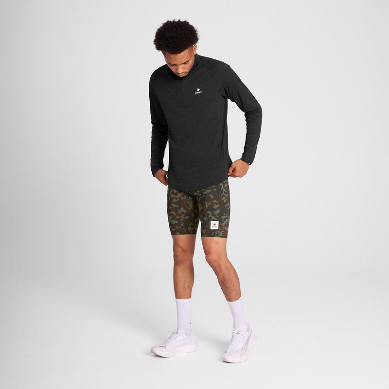 Saysky Camo Combat+ Short Tights 9" Braun Camo 1048 OMRST31C1048