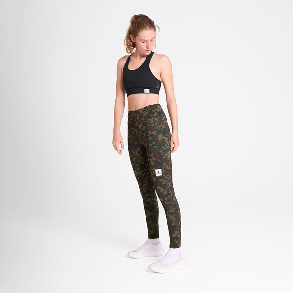 Saysky Camo Combat+ Long Tights Braun Camo 1048 OWRLT20C1048