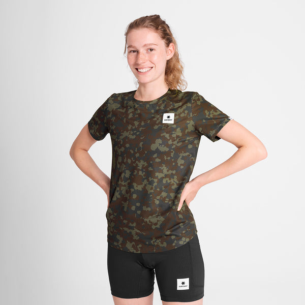 Saysky Camo Combat T-Shirt Braun Camo 1048 OWRSS31C1048