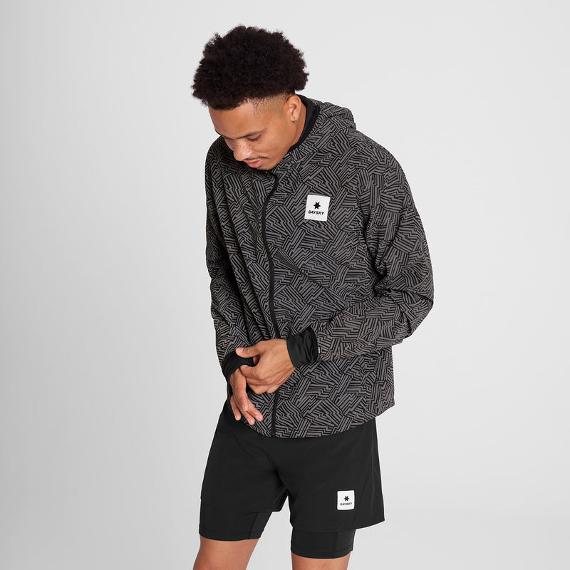 Saysky Reflective Blaze Jacket Schwarz Reflective Lightning 1050 OMRJA01C1050