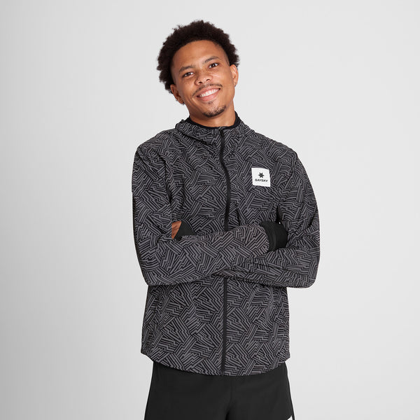 Saysky Reflective Blaze Jacket Schwarz Reflective Lightning 1050 OMRJA01C1050