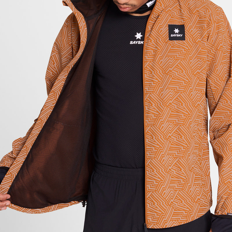 Saysky Reflective Blaze Jacket Orange Reflective Lightning 1051 OMRJA01C1051