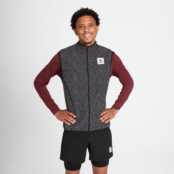 Saysky Reflective Pace Vest Schwarz Reflective Lightning 1050 OMRVE01C1050